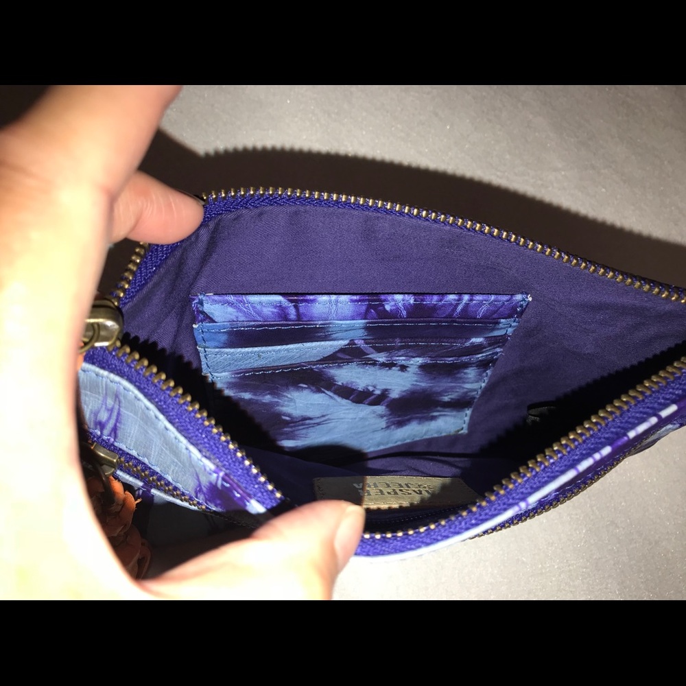 🎉HP💐 LIKE NEW — Jasper & Jeera leather clutch - Picture 4 of 9